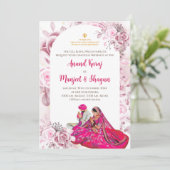 Cartes mariages Anand Karaj et invitations Sikh (Debout devant)