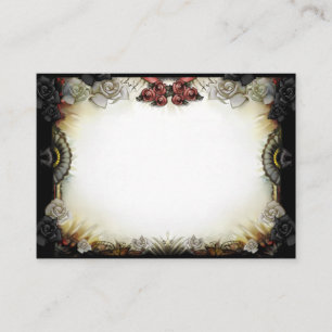 Cartes mariages Halloween BLANK