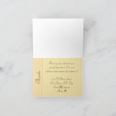 CARTES MARIAGES JAUNE DESIGNER (Intérieur)