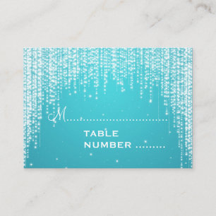 Cartes mariages Nuit Bleu éblouissant