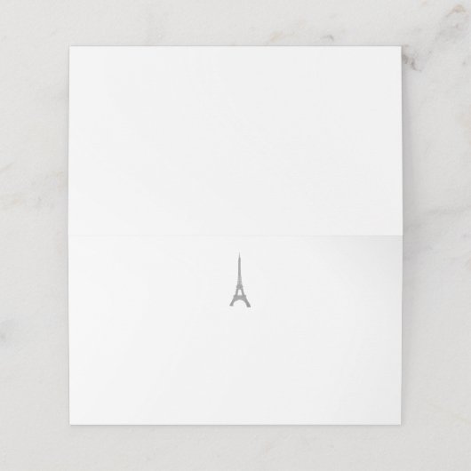 Cartes Mariages Paris (Extérieur déplié)