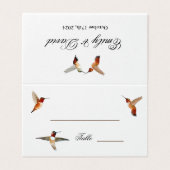 Cartes Mariages rousses (Outside Unfolded)