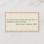 Cartes médiatiques personnalisées Gem Hummingbirds (Dos)