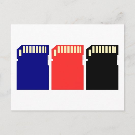 Cartes mémoire - carte mémoire SD (Devant)