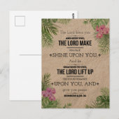 Cartes mémoire de versets bibliques de la taille d (Devant / Derrière)