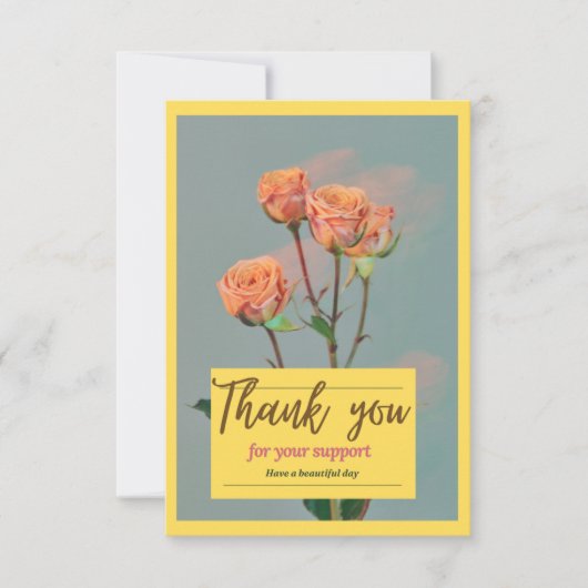 Cartes Merci (Devant)