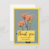 Cartes Merci (Devant / Derrière)