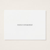 Cartes Merci - White Gold Parties scintillant Fab (Dos)