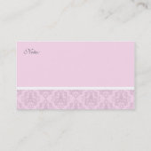 Cartes mères européennes d'élégance rose (Dos)