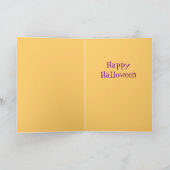 Cartes mignonnes de coccinelle de Halloween (Intérieur)