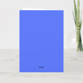 Cartes Mignonnes de Requin Bleu pour Bébé Garçon A (Dos)