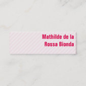 Cartes minimalistes (Devant)