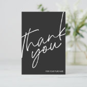 Cartes minimalistes Petites entreprises Cartes de  (Debout devant)