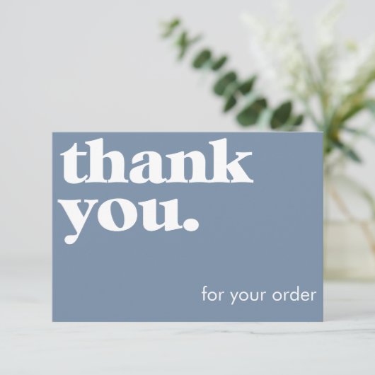 Cartes minimalistes Petites entreprises Cartes de (Debout devant)