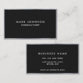Cartes modernes élégantes professionnelles de (Devant / Derrière)