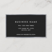 Cartes modernes élégantes professionnelles de (Dos)