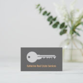 Cartes modernes lisses d'entreprise immobilière de (Debout devant)