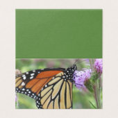 Cartes Monarch Papillon (Outside Unfolded)