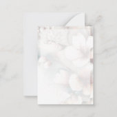 Cartes Monogrammes Cherry Blossom (Dos)
