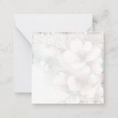 Cartes Monogrammes Cherry Blossom (Dos)