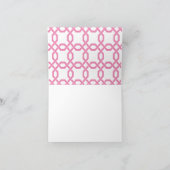 Cartes Monogrammes en treillis et graine (Intérieur)