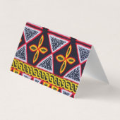 Cartes Motifs Cameroun Toghu (Dos)