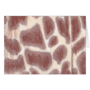 Cartes Motifs des points de girafe