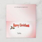 Cartes Noël (Extérieur déplié)