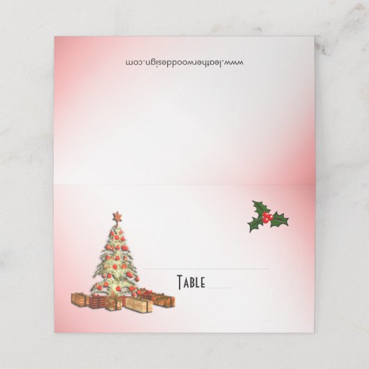 Cartes Noël (Extérieur déplié)