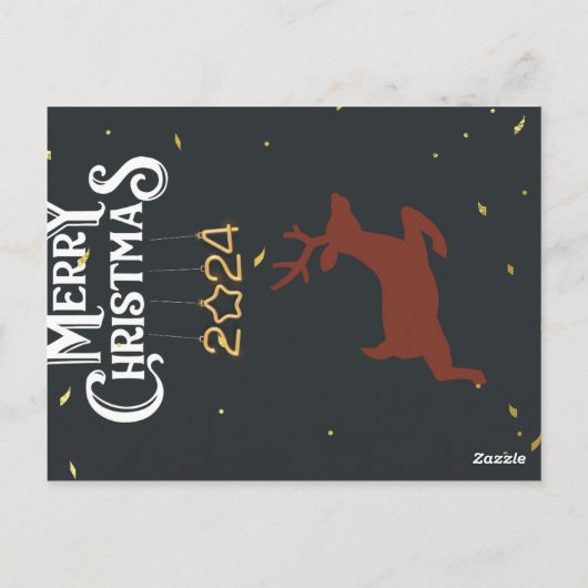 cartes noël Il vous voit quand vous dormez (Dos)