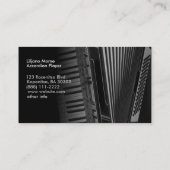 Cartes noires et blanches d'industrie musicale (Dos)