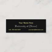 Cartes nominatives licenciées (Dos)