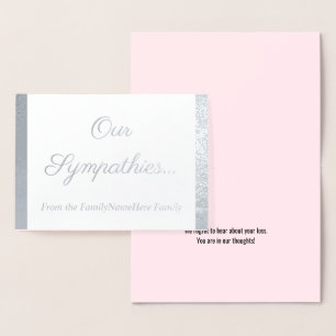 Cartes "Nos Sympathies..."