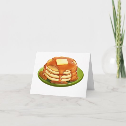 Cartes notes Pancakes (Devant)