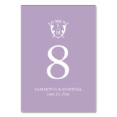 Cartes numériques simples du Mariage Monogramme (Dos)