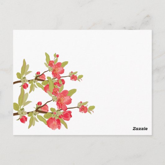 Cartes Numéro de table Mariage de fleurs d'arbre r (Dos)