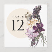 Cartes Numéro de tableau de perroquets et de proth (Devant)