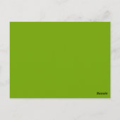 Cartes Numéro du tableau vert printemps (Dos)