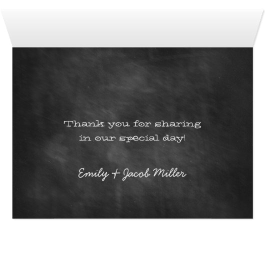 Cartes Numéro Tableau Chalkboard (Intérieur Horizontal (Bas))