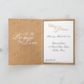 CARTES occidentales de faire-part de mariage de (Intérieur)