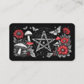 Cartes Oracle Blond Mushroom Pentacle (Devant)