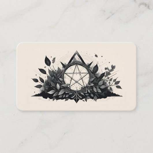 Cartes Oracle Pentagram vierges (Devant)