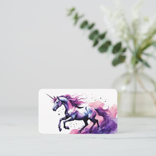 Cartes Oracle Unicorn vides (Debout devant)