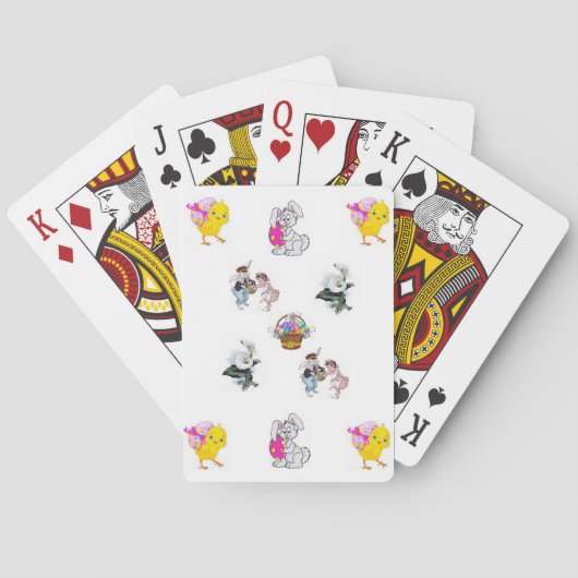 Cartes Pâques Jeu de carte Deck (dos)