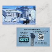 CARTES PAR RADIO DE KOTZ (Devant / Derrière)