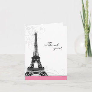 Cartes parisiennes de Merci de Tour Eiffel de