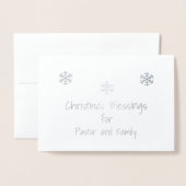 Cartes Pasteur/Famille (Devant avec enveloppe)