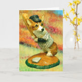 Cartes Pembroke Welsh Corgi (Fleur jaune)