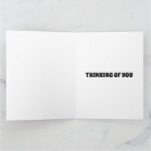 CARTES PENSÉE POUR VOUS FILLE NEIGE CABANE HIVER (Intérieur)