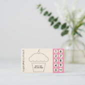 cartes perforées coupées par petit gâteau (Debout devant)